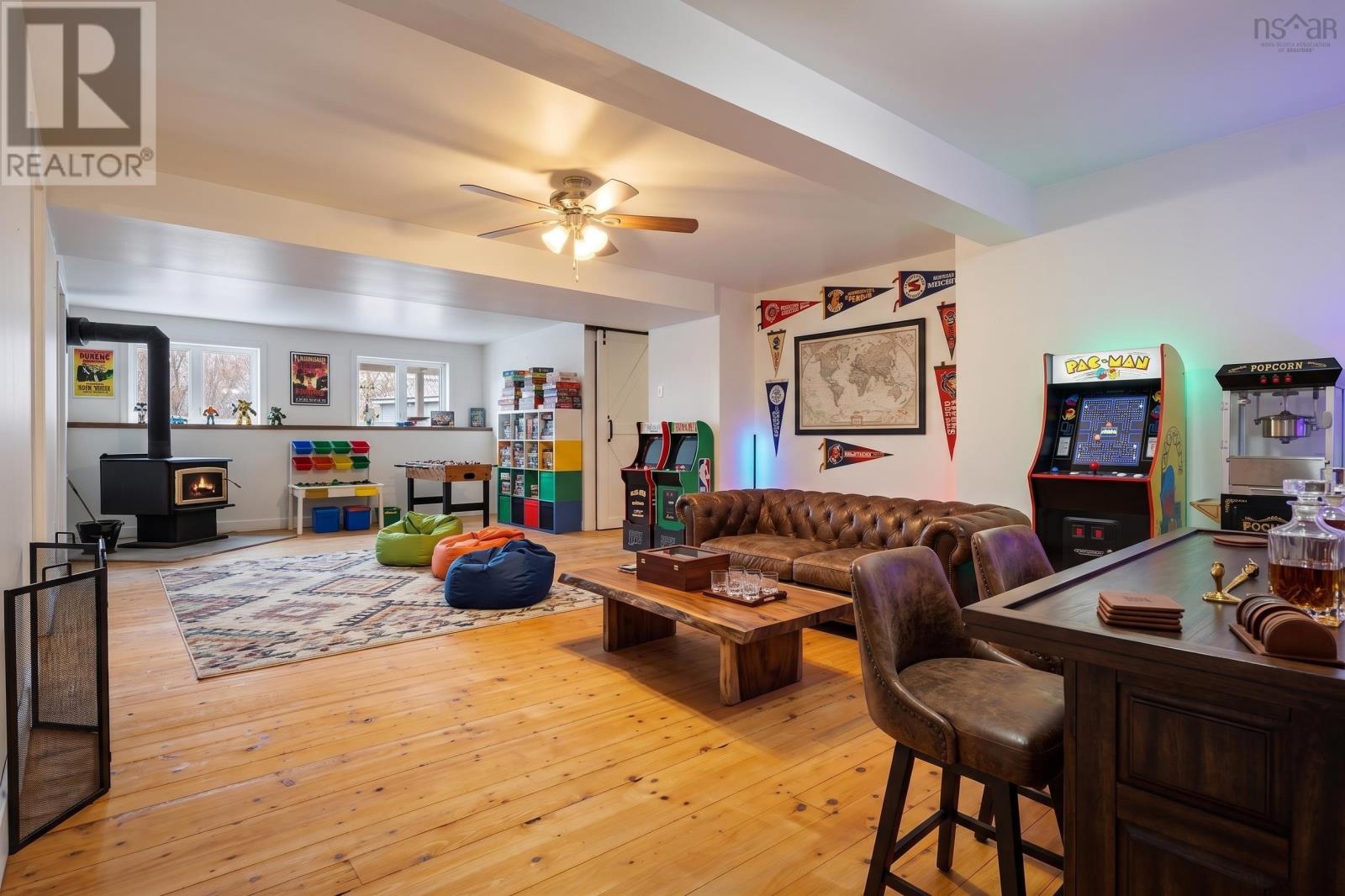 Virtually Staged Family Room