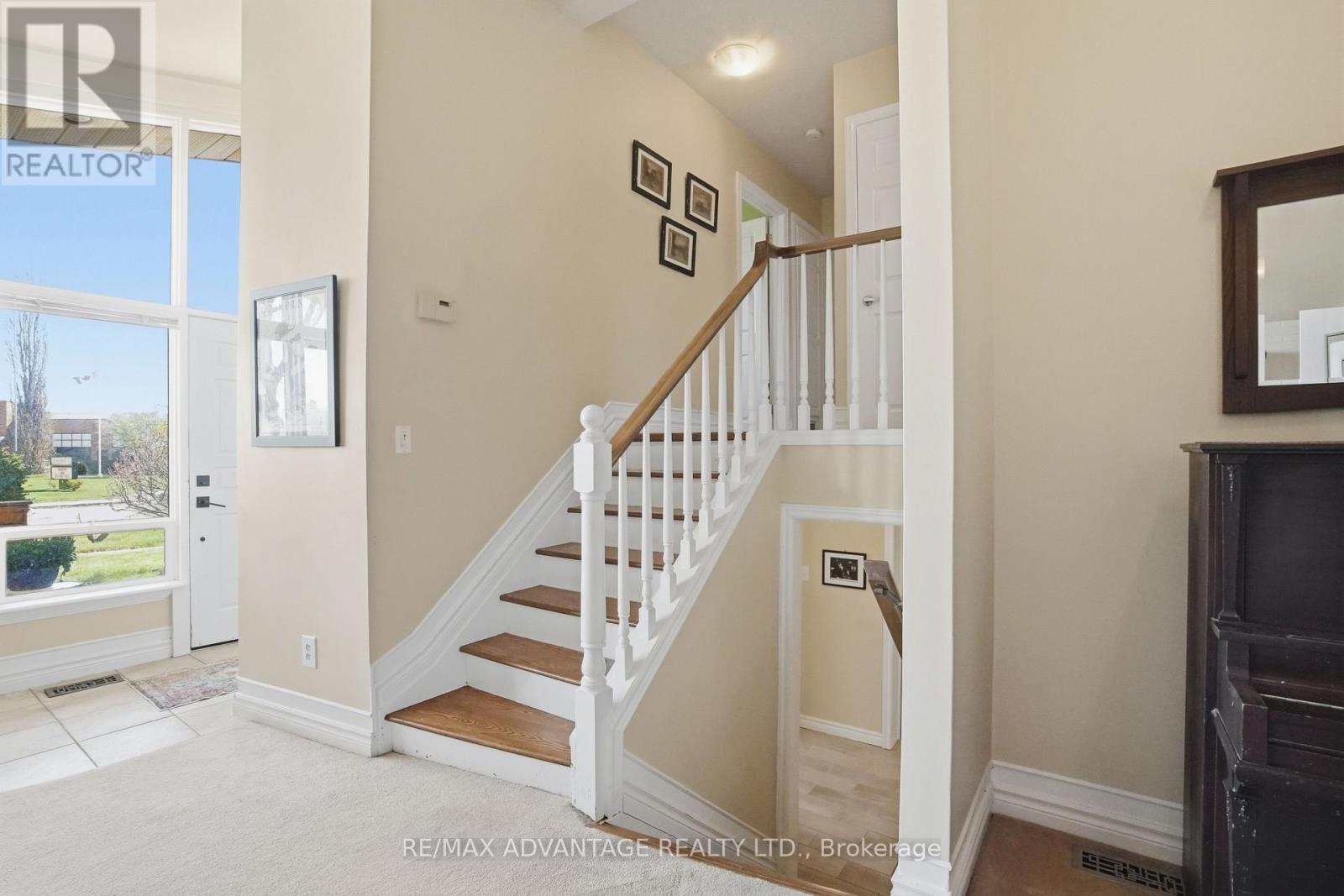 Stairs to the bedrooms