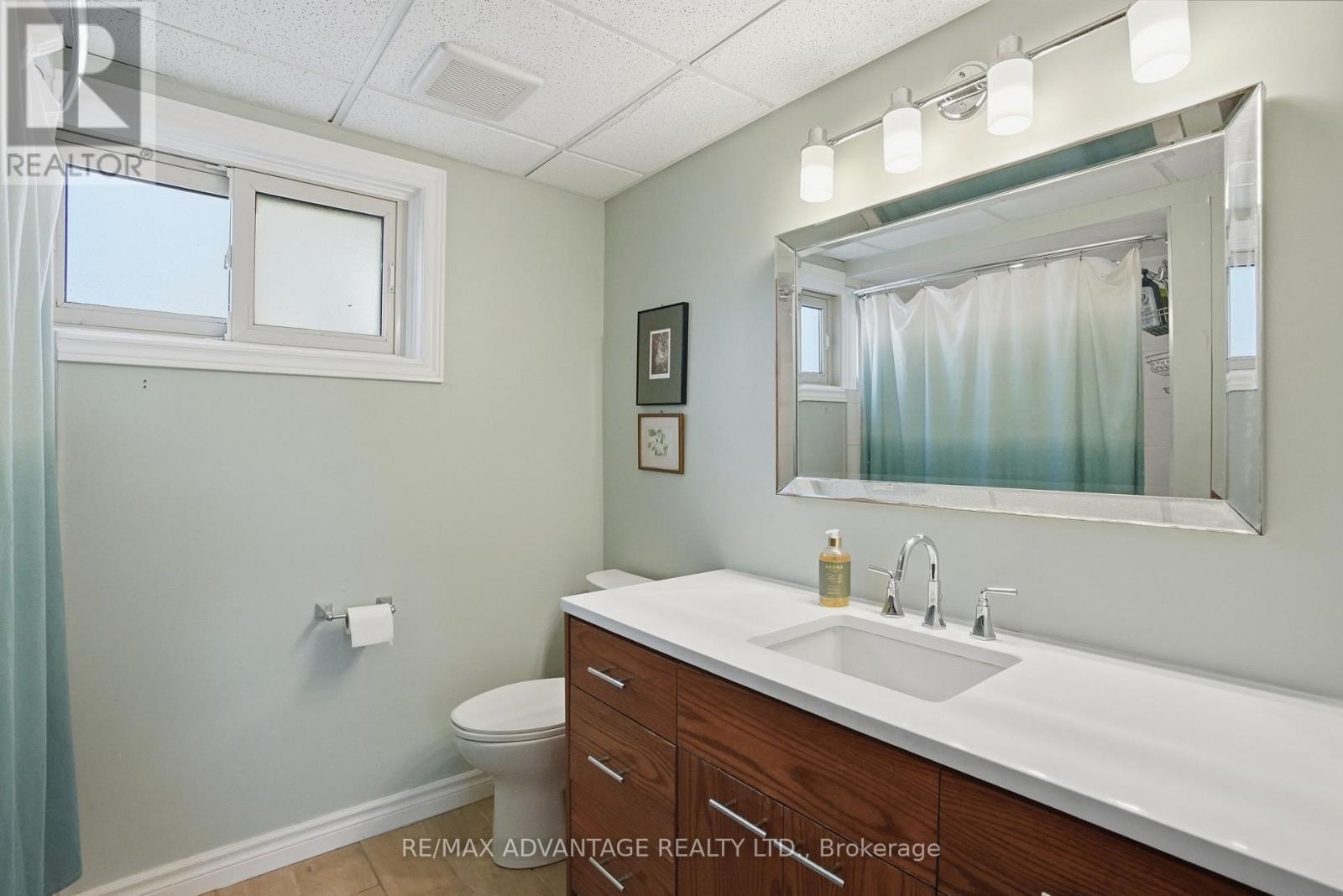Lower level bathroom