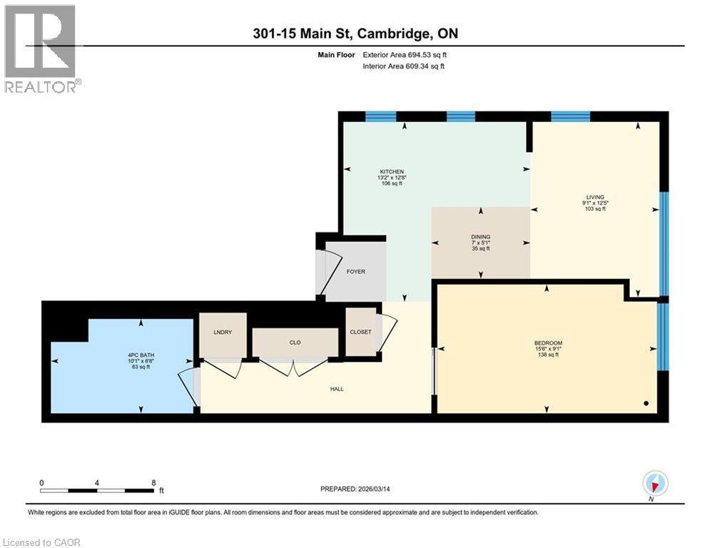15 MAIN Street Unit# 301, Cambridge, Ontario, N1R7G9 — Photo 14