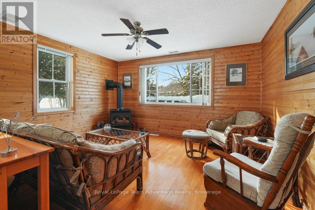Living Room with Fireplace