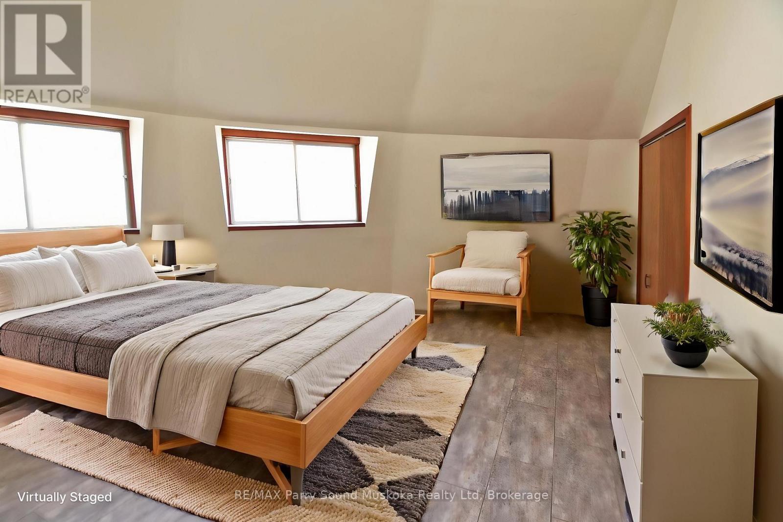 Unit 1 bedroom 1, staged