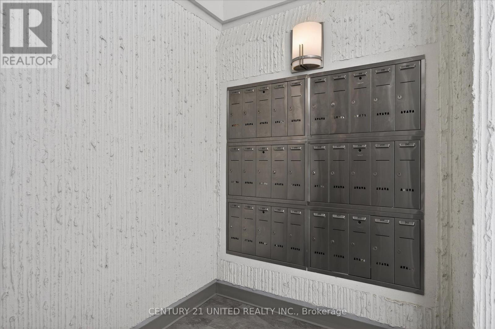 main floor mail boxes