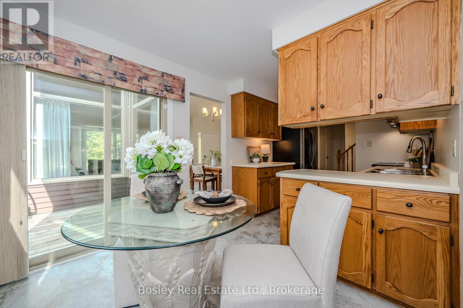 Breakfast Nook with Patio Doors