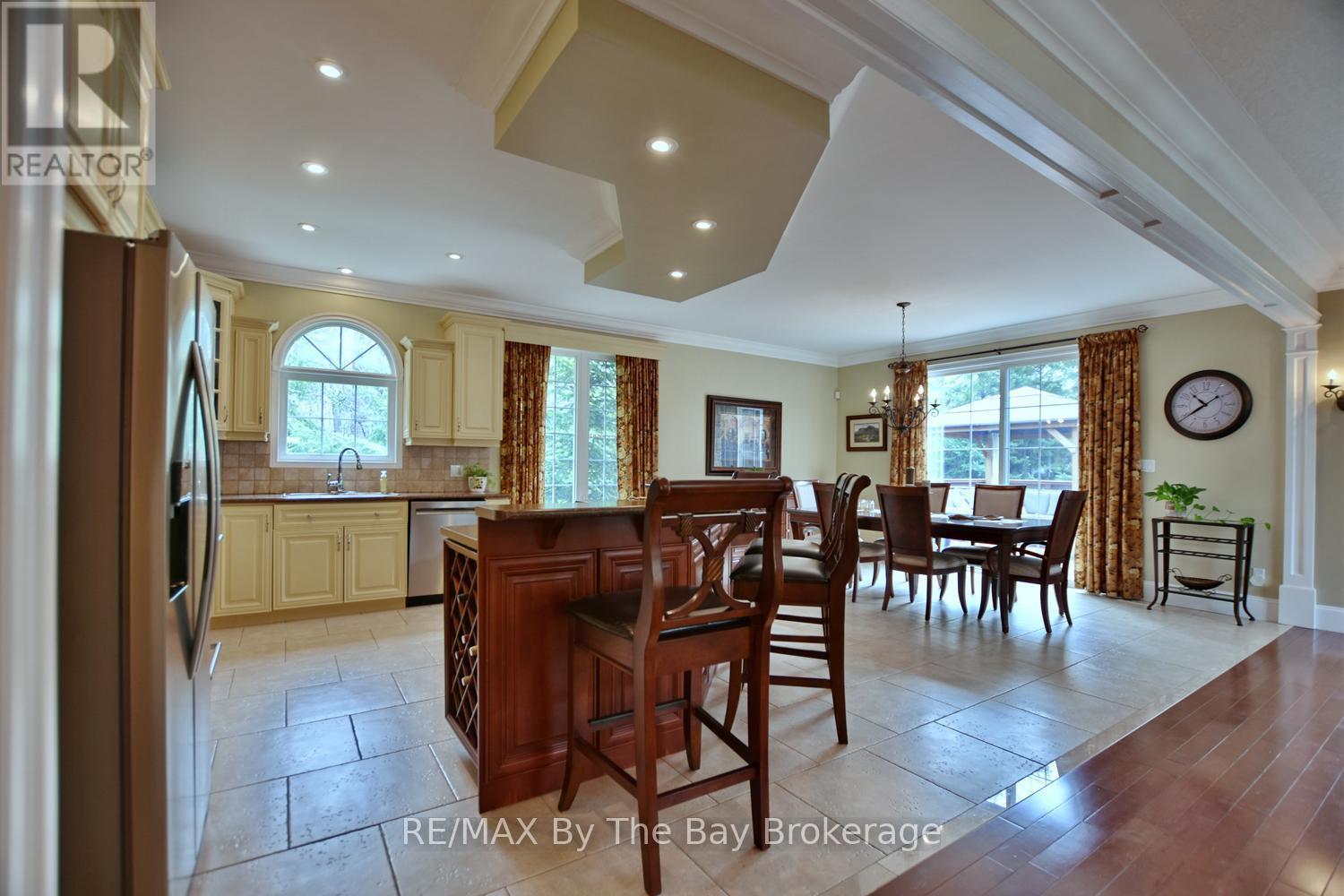Open Concept Large Kitchen/Dining Area