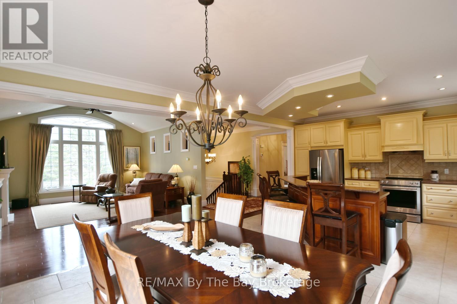 Dining Area Open Concept to Living/Kitchen Area