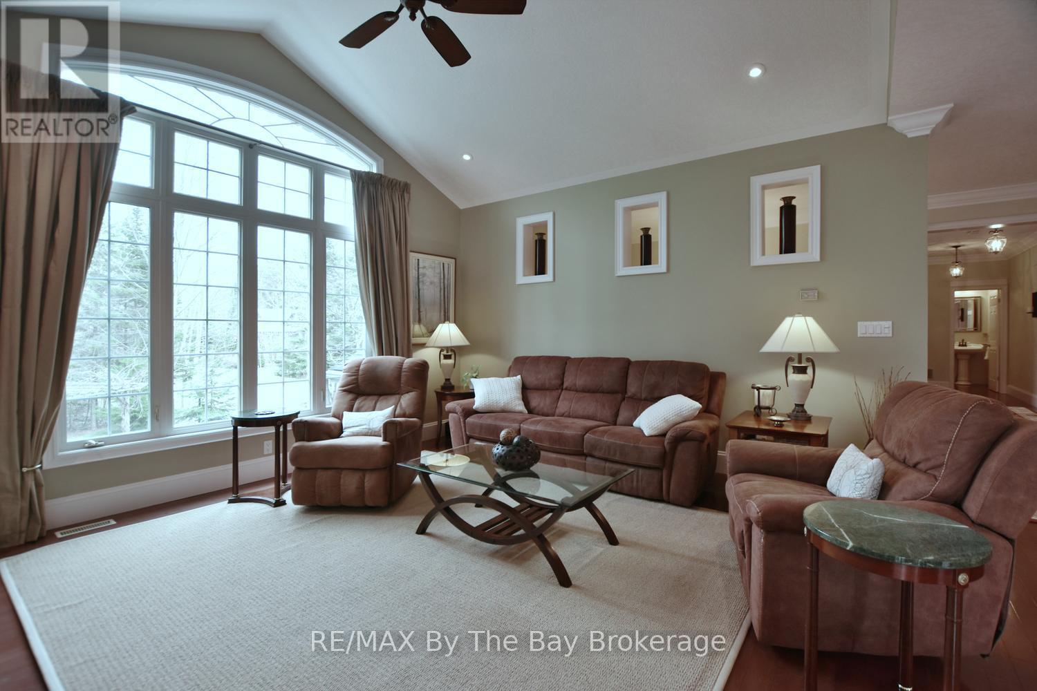 Living Area, Tons of Natural Light and Treed Views