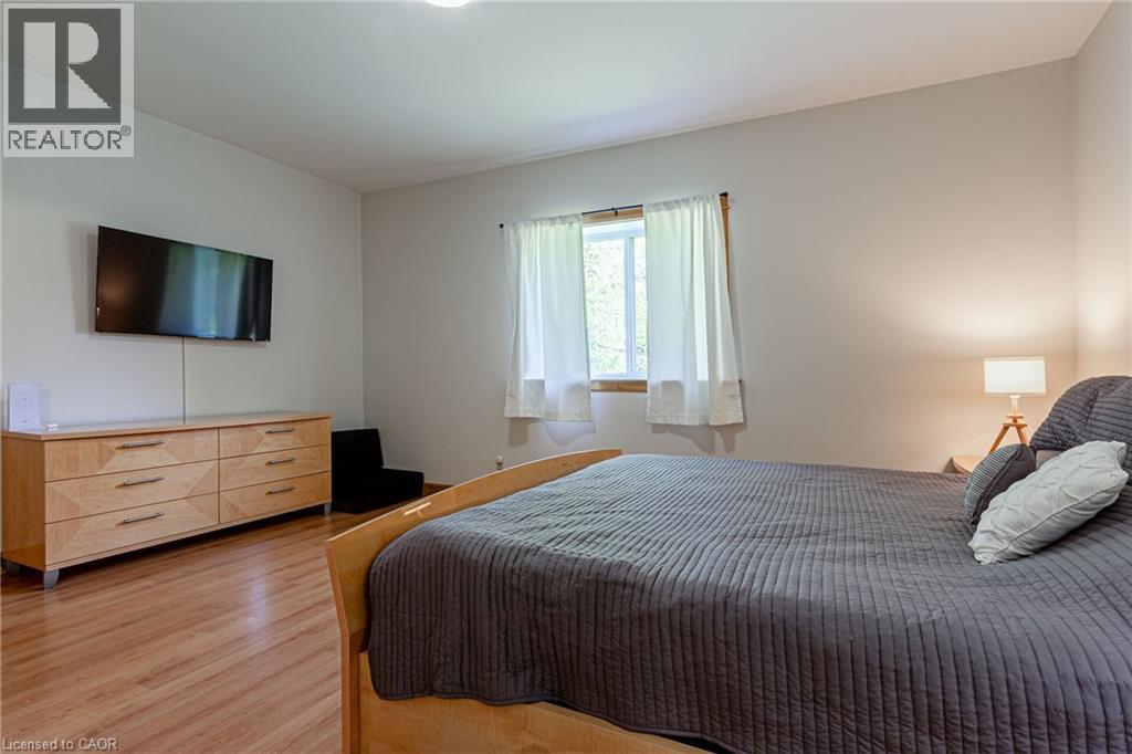 Wood-finish flooring throughout