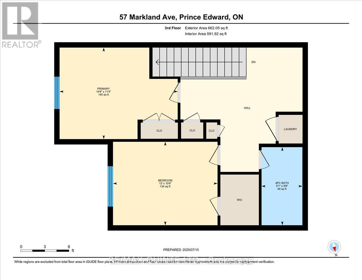 floor plan - upper level