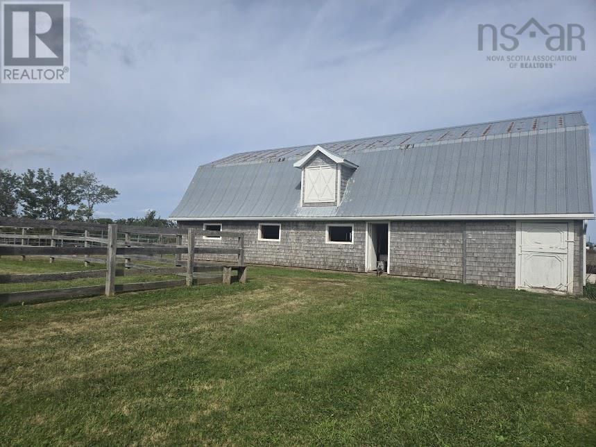 Horse barn