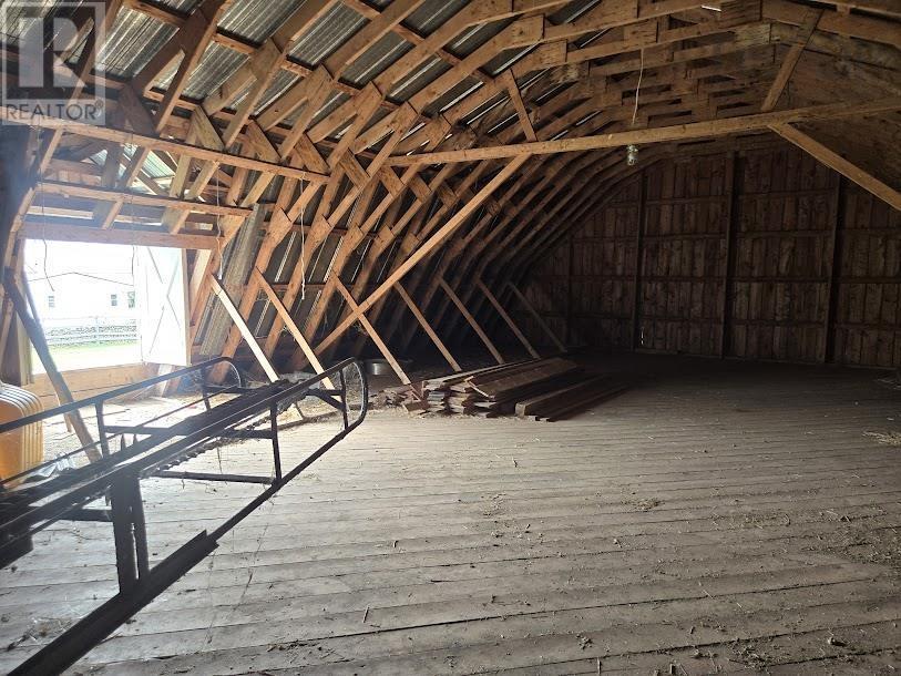 Horse barn loft
