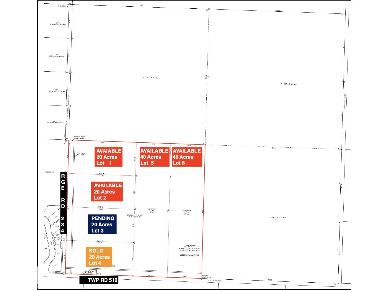 Twp 510 Rge Rd 234, Rural Strathcona County