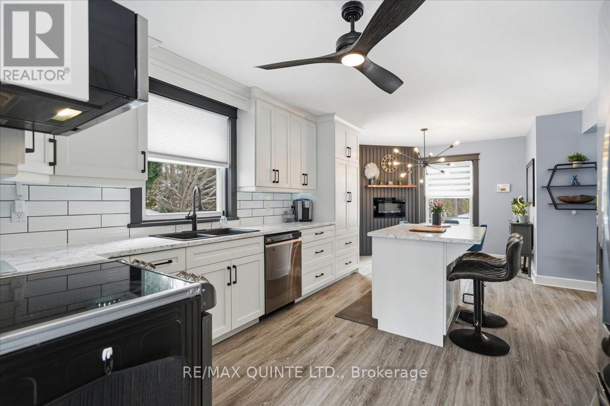 Kitchen and dining area