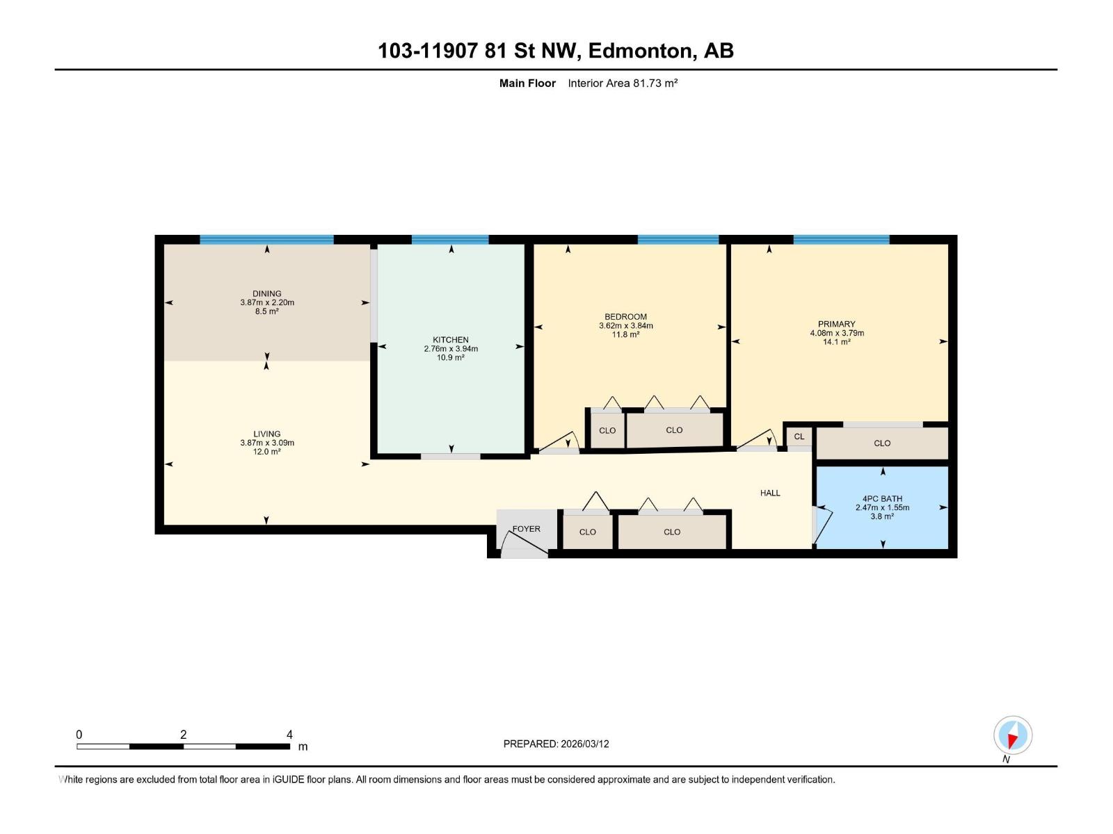 #103 11907 81 ST NW, Edmonton