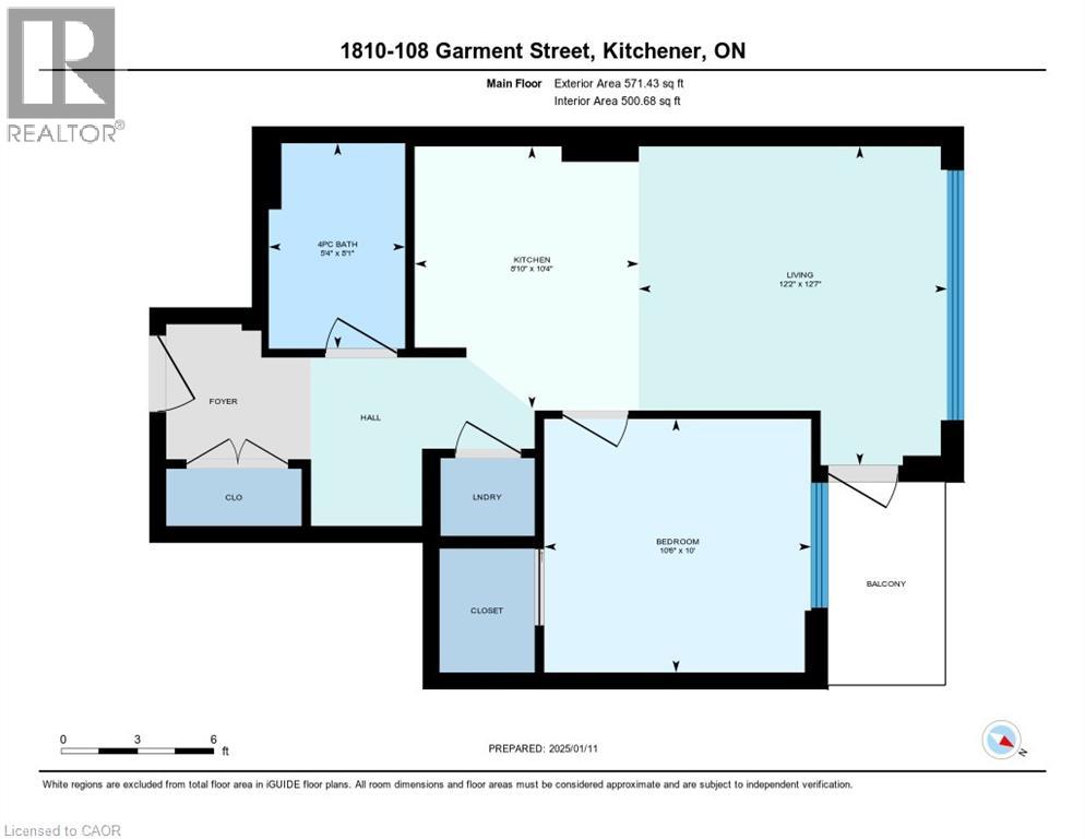 108 GARMENT Street Unit# 1810, Kitchener, Ontario, N2G0E2 — Photo 41
