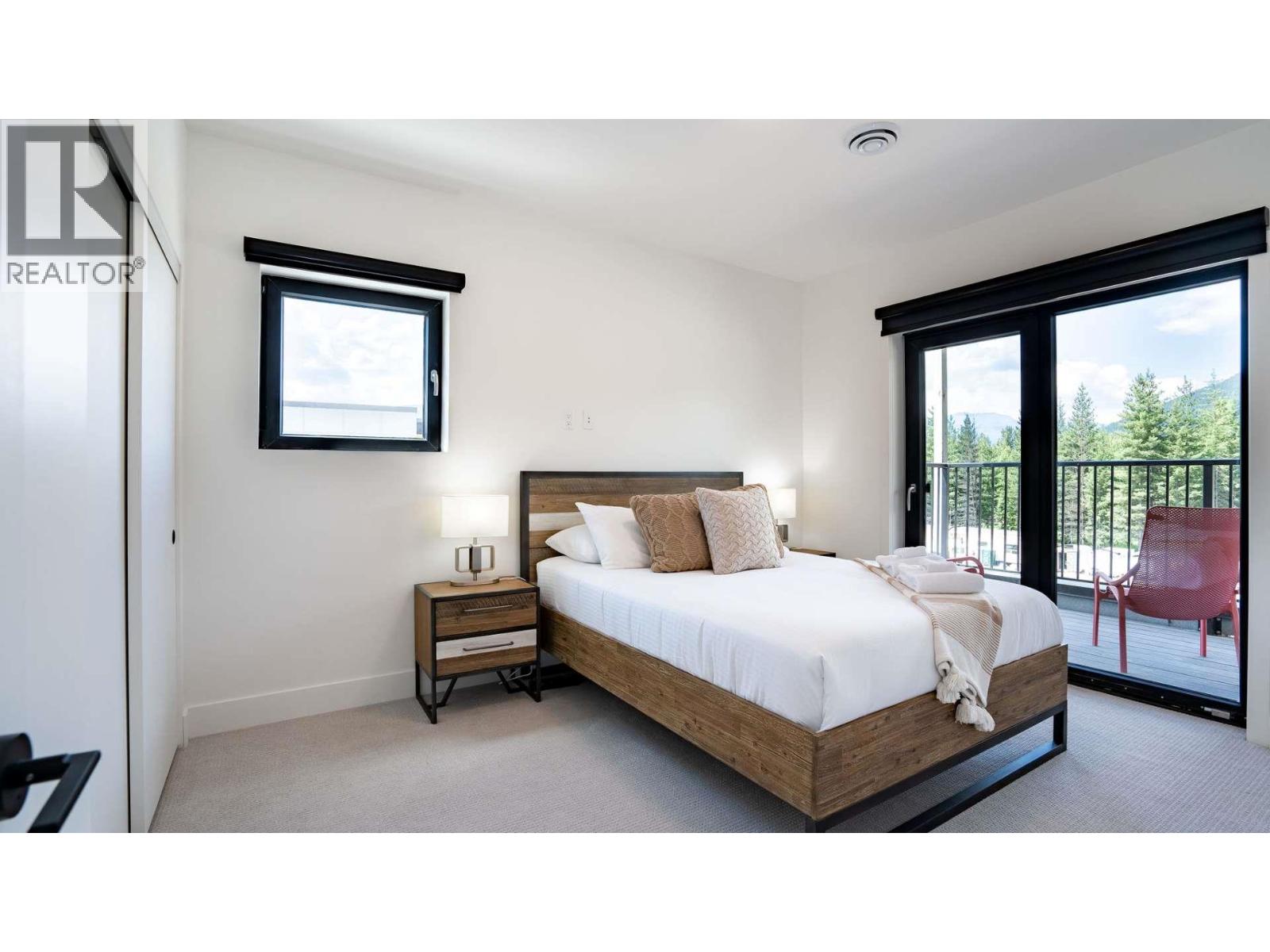 Bedroom with access to North facing Balcony