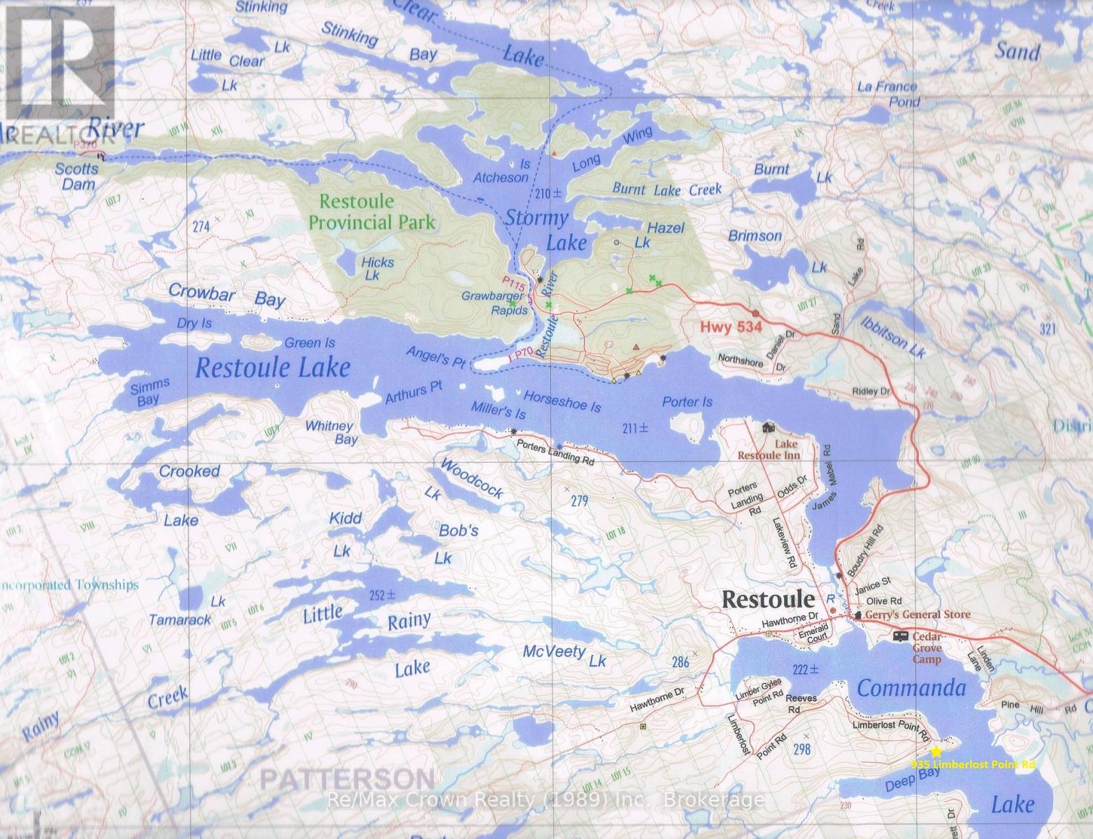 Located in Deep Bay on Commanda Lake
