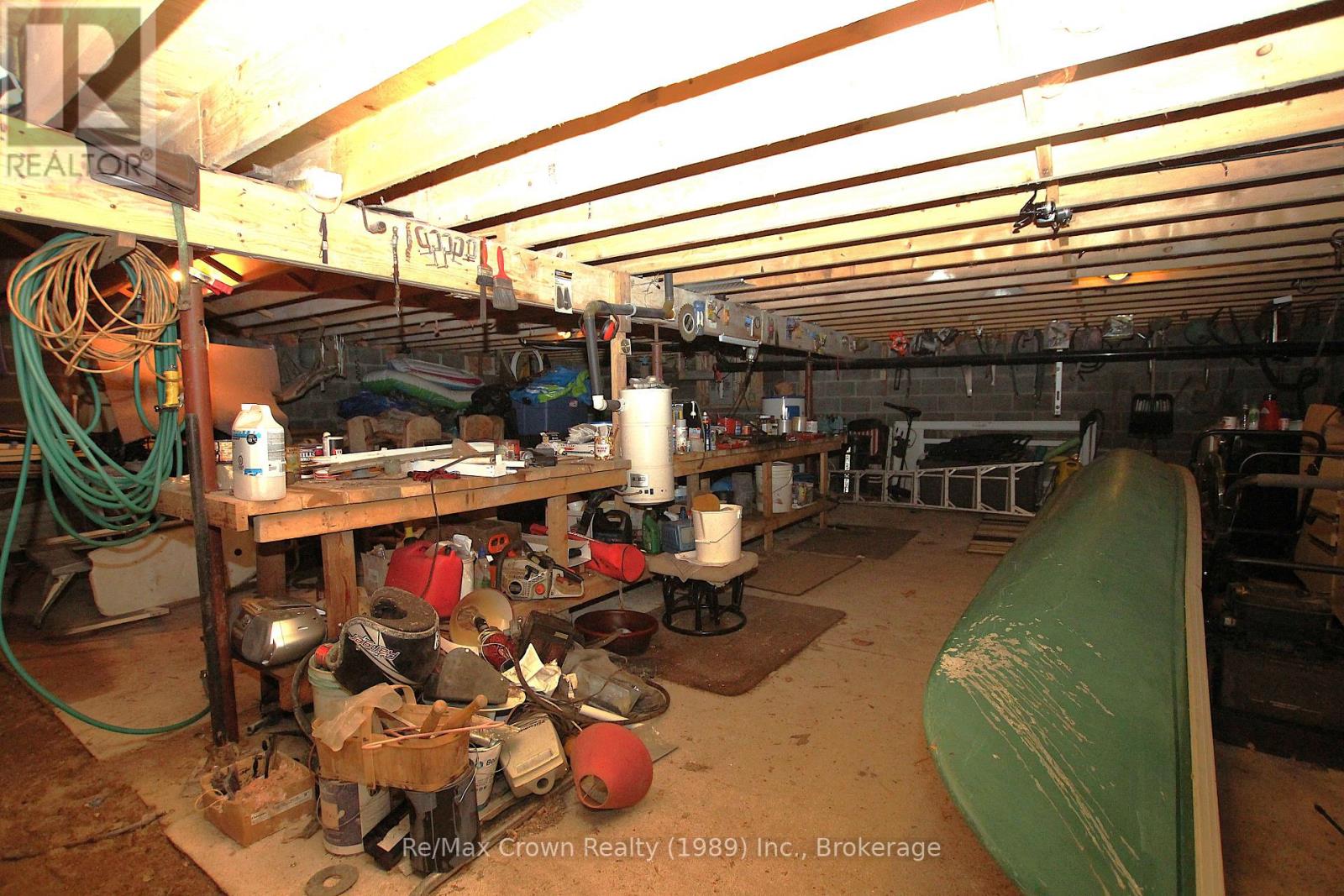 Storage area in Basement