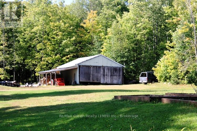20' x 24 garage at back of property