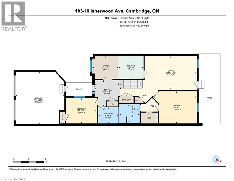 10 ISHERWOOD Avenue Unit# 103, Cambridge, Ontario, N1R8L8 — Photo 31