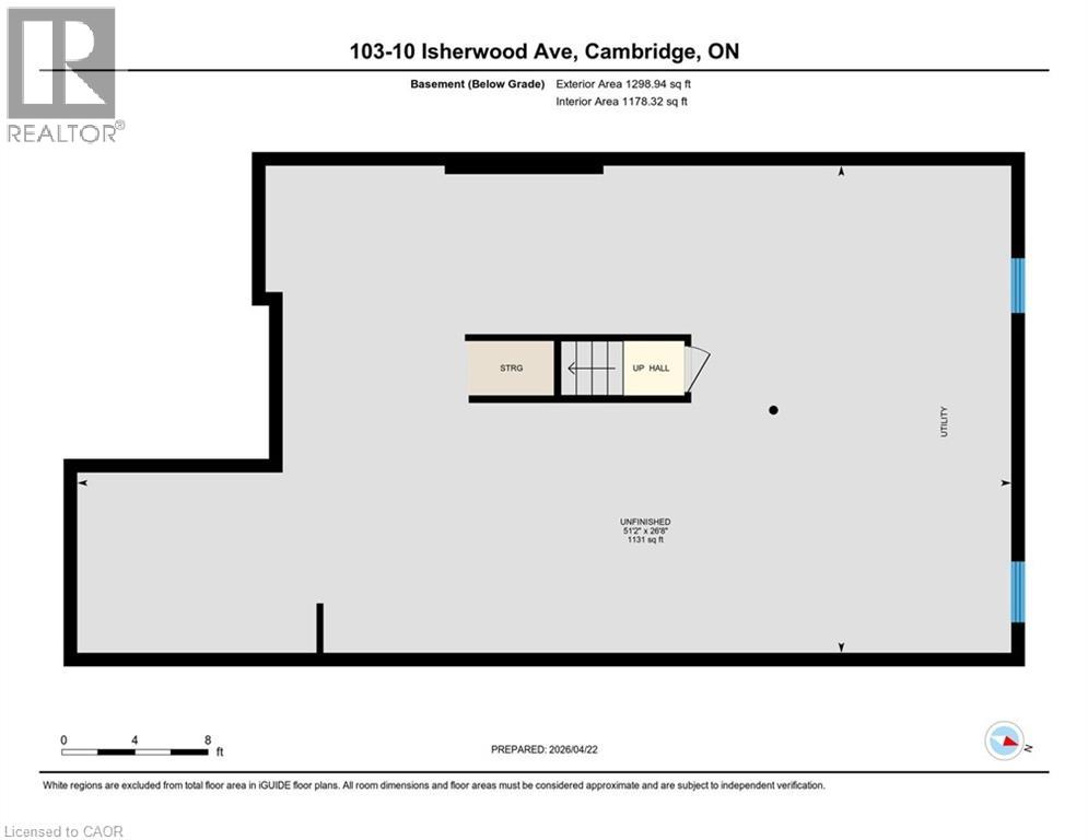 10 ISHERWOOD Avenue Unit# 103, Cambridge, Ontario, N1R8L8 — Photo 32