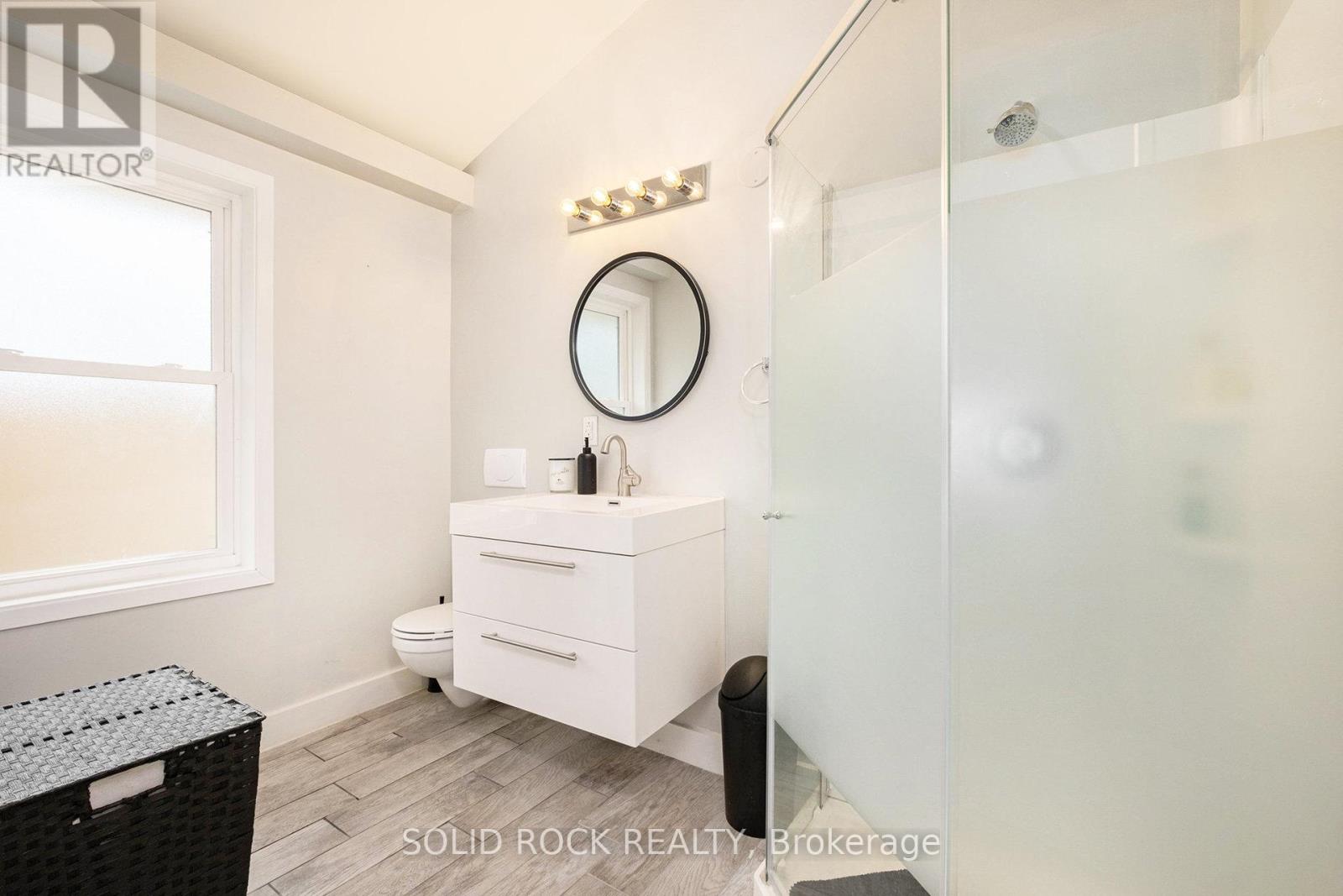 3 piece bathroom.