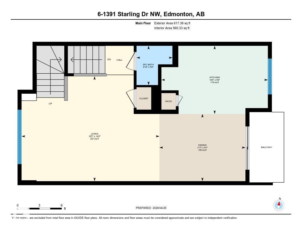 #6 1391 STARLING DR NW, Edmonton
