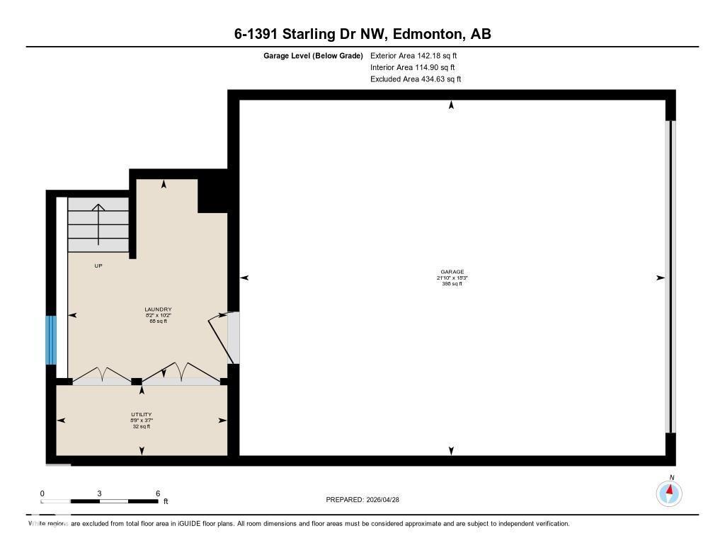 #6 1391 STARLING DR NW, Edmonton