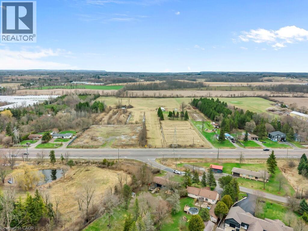 Expansive aerial offering diverse land features