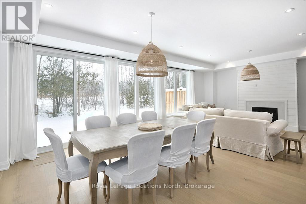 Spacious Dining Room With Outdoor Access