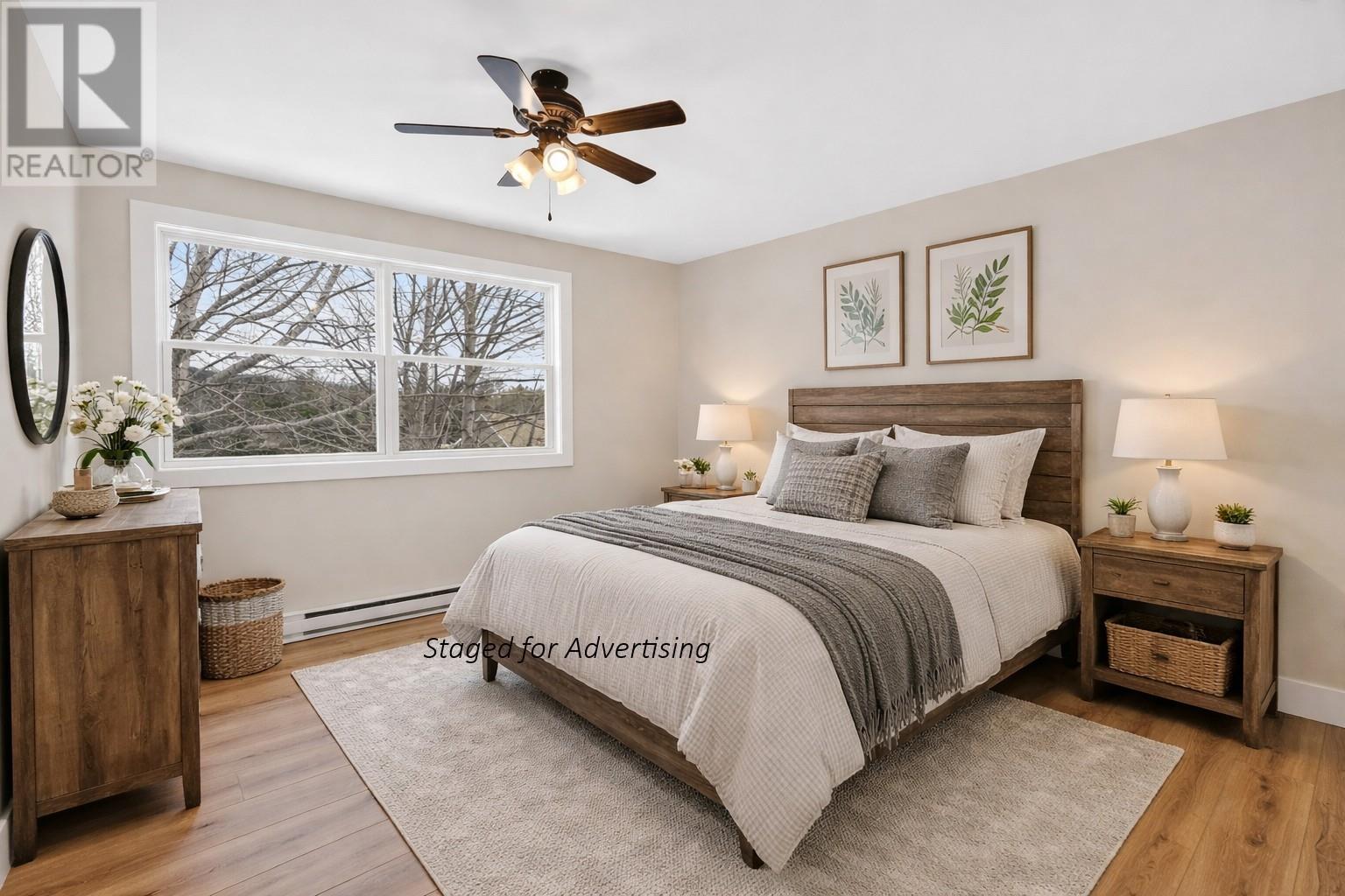 Staged Bedroom