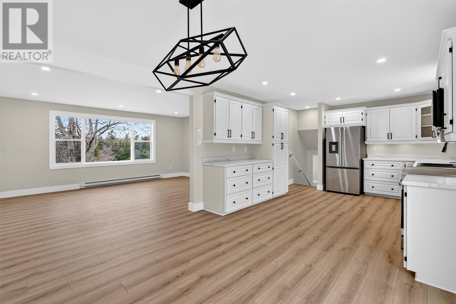 Living Room, Dining Area and Kitchen