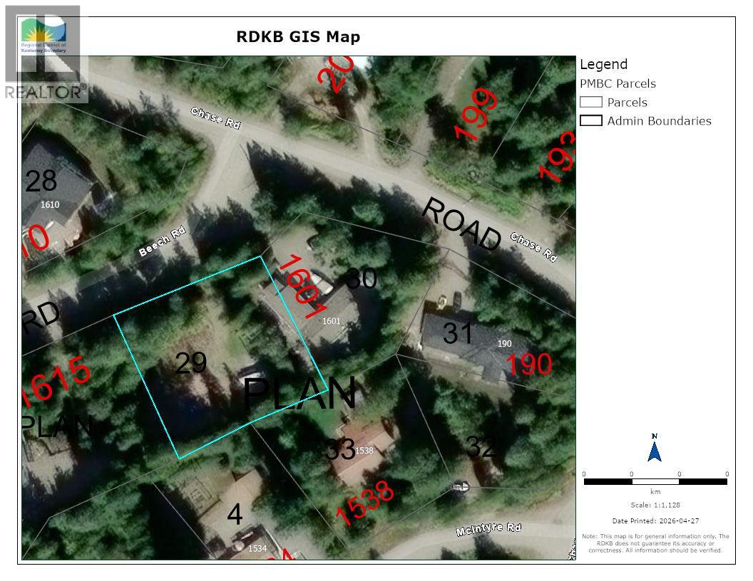 Beech Road Lot# 29, Christina Lake