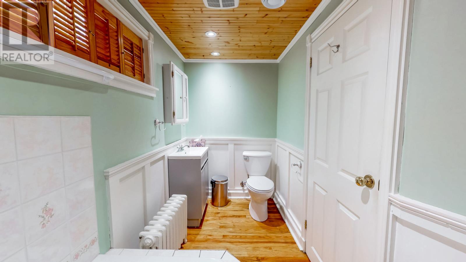 Basement bathroom