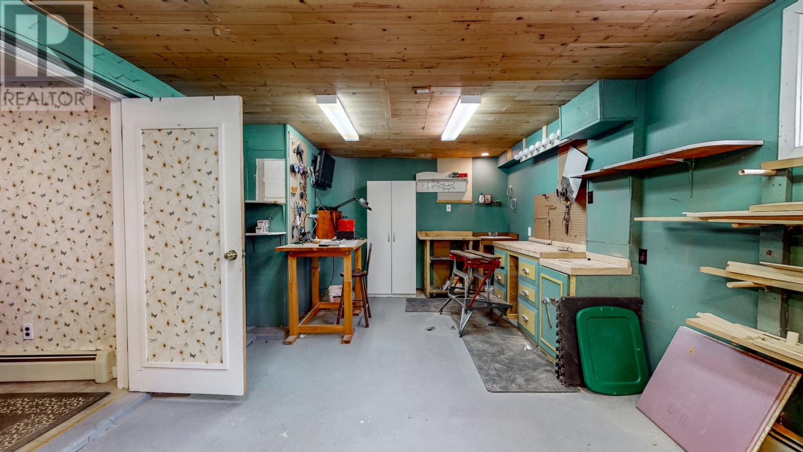 Workshop in Basement