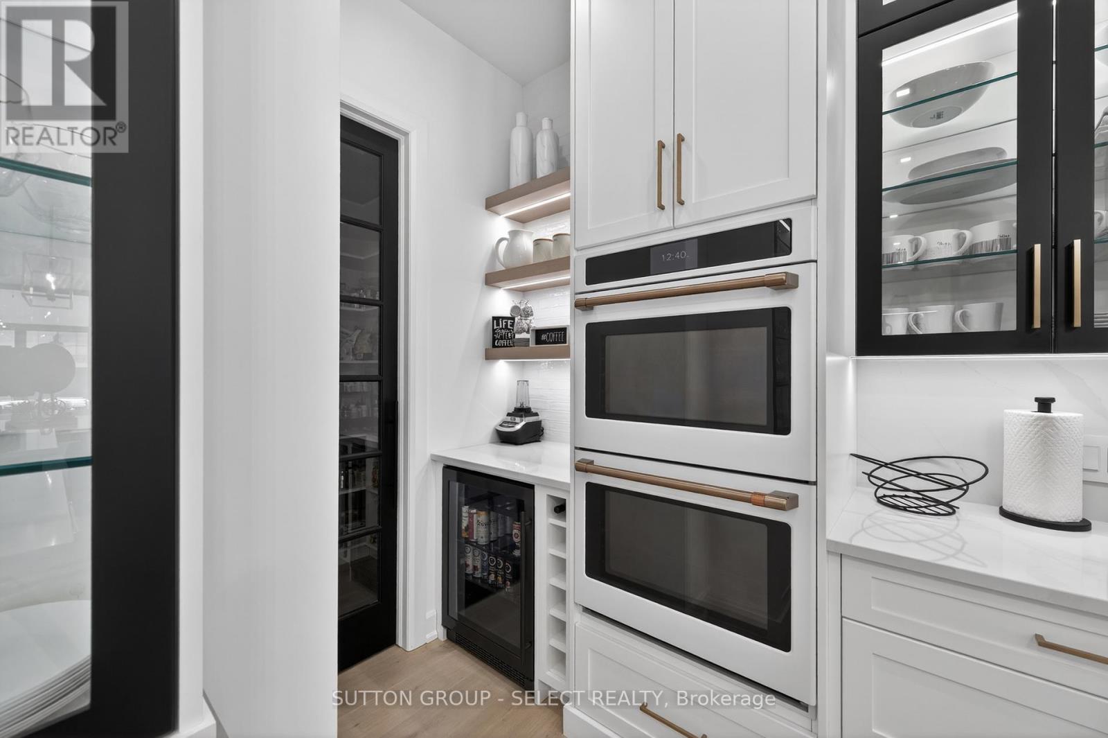 Walk in pantry and additional bar fridge