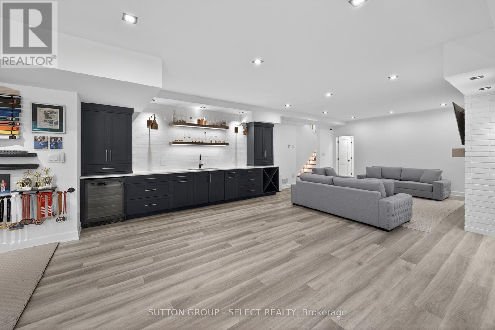 Lower bar / kitchenette