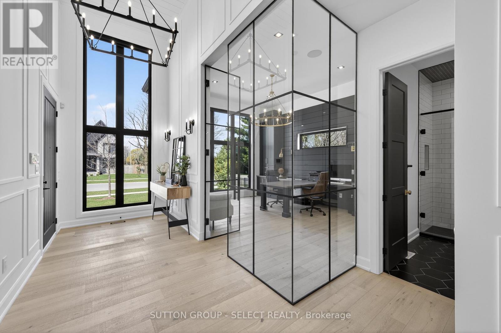 Custom glass office