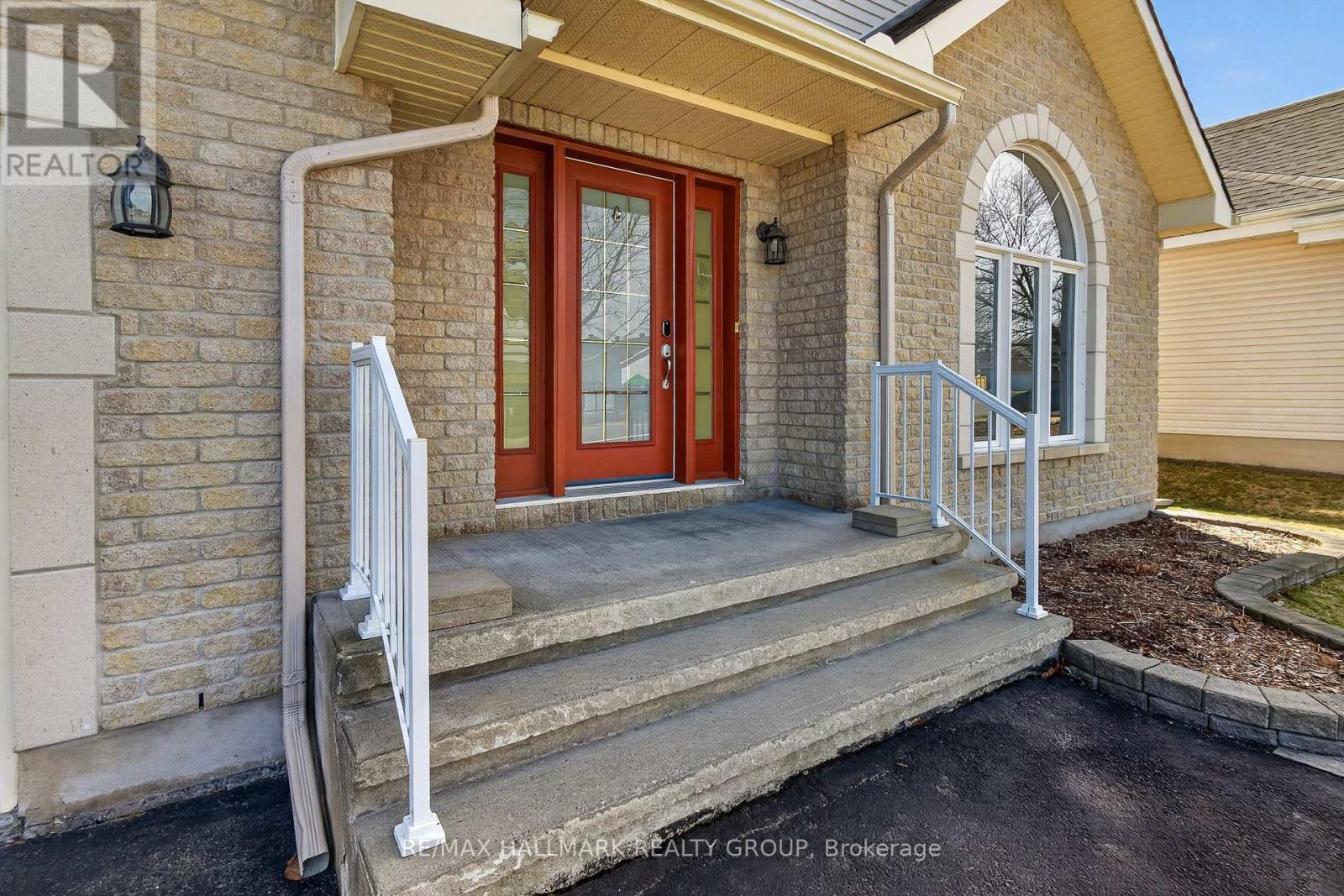 Current door that will be replaced with white door