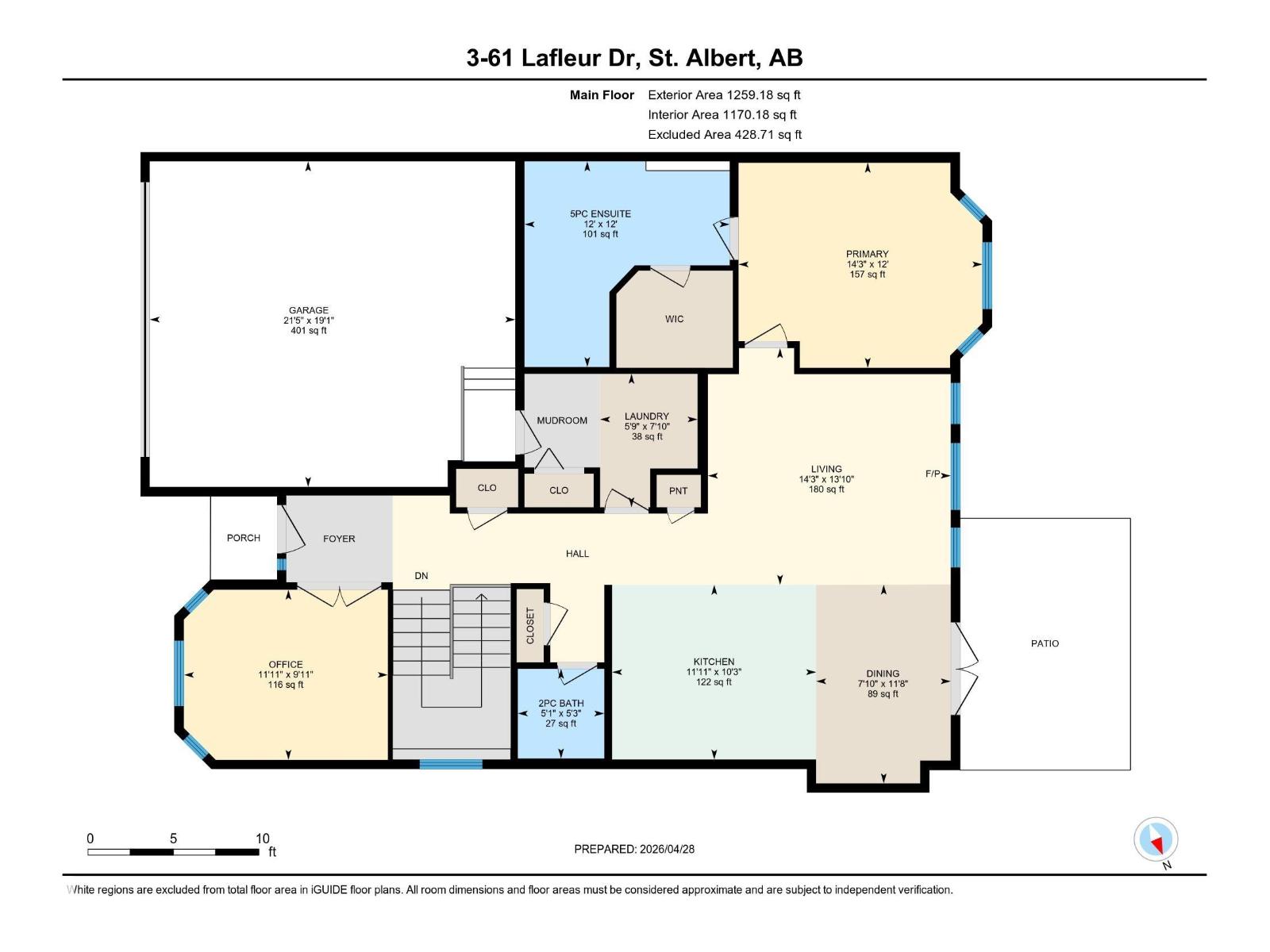 #3 61 LAFLEUR DR, St. Albert