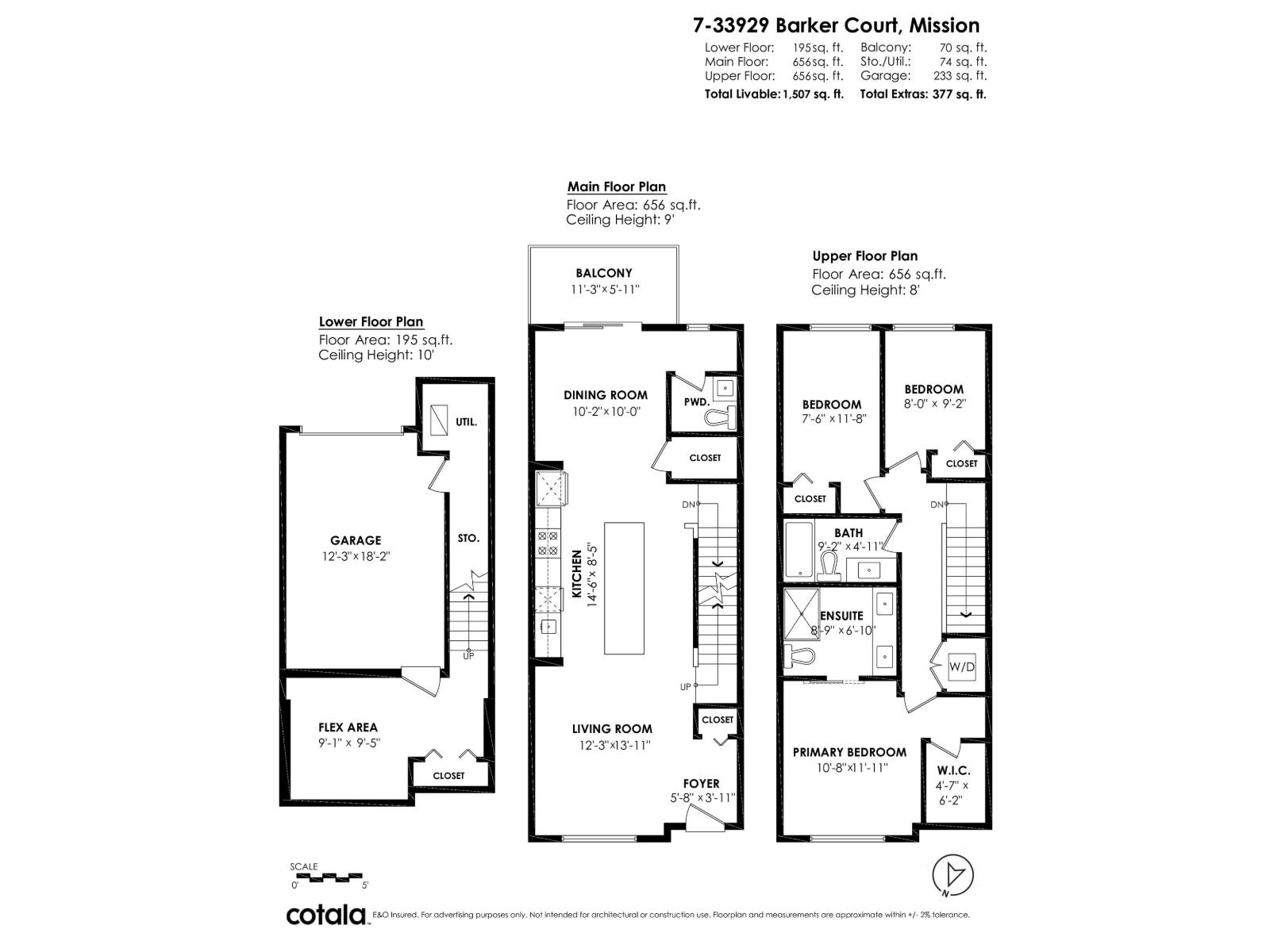 3 Bed, 3 Bath Apartment for Sale in Mission – 7 33929 BARKER COURT, Mission – MLS# R3116745 - Image 21