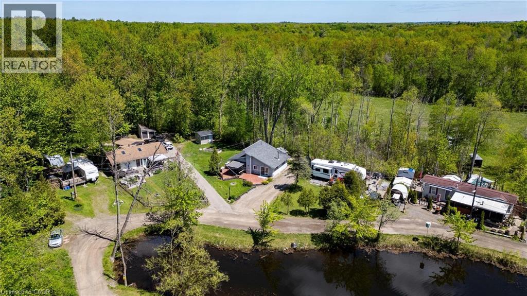 Pond facing large lot