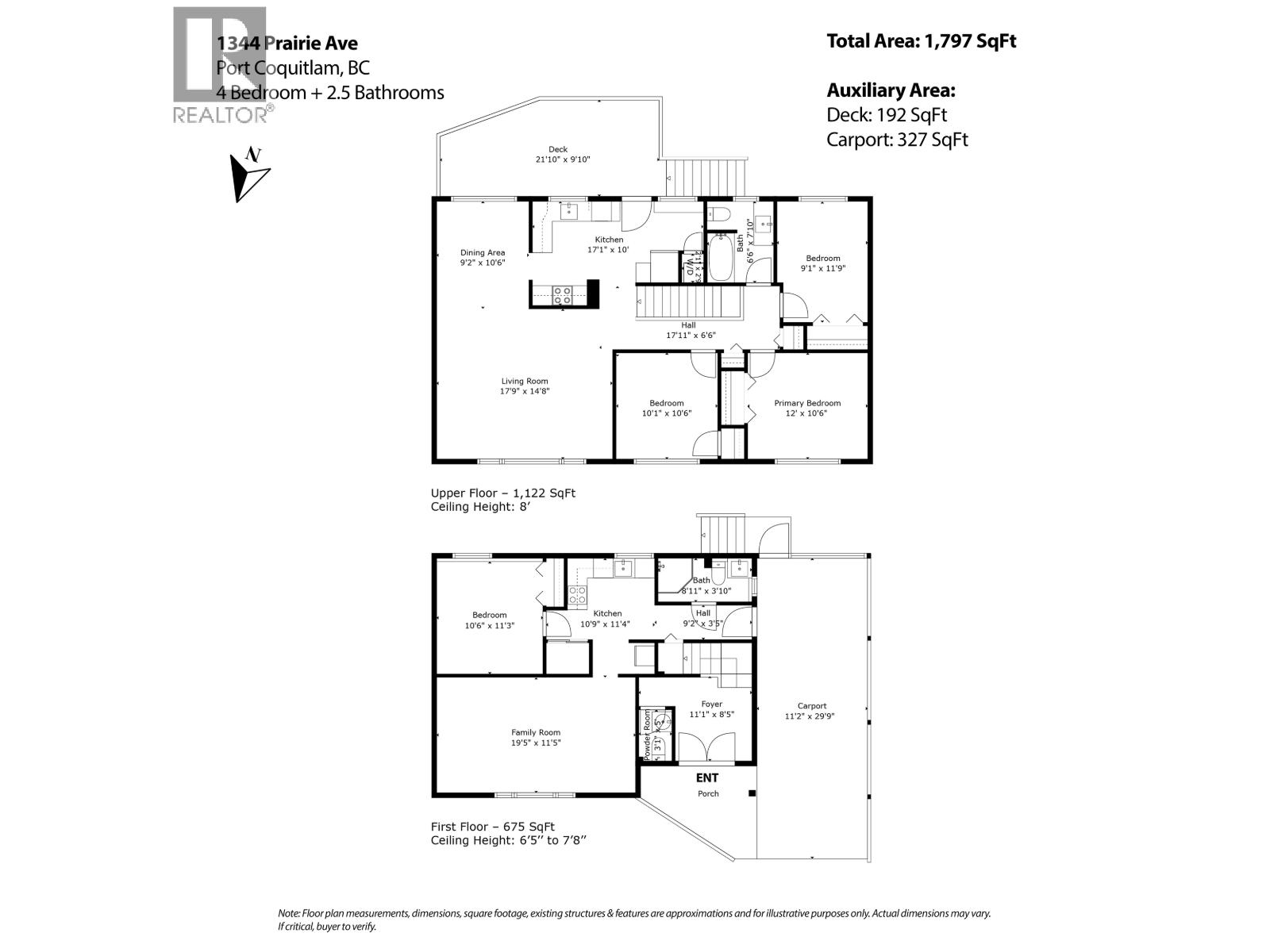1344 PRAIRIE AVENUE, Port Coquitlam