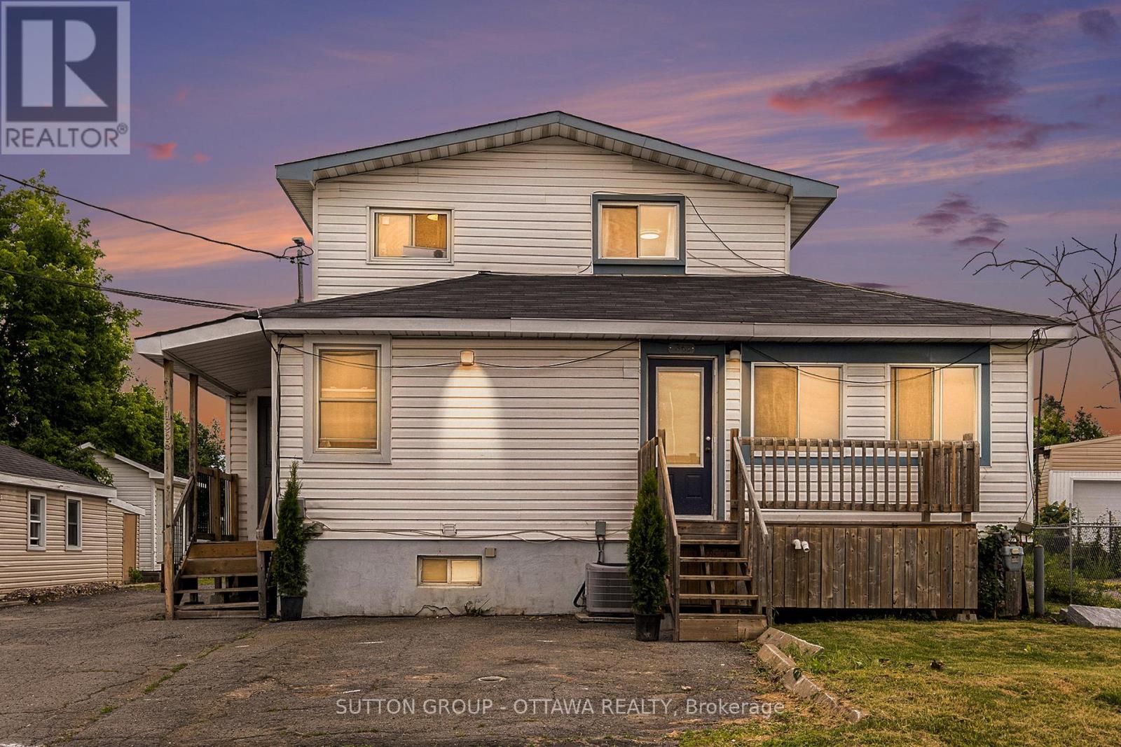 Existing Triplex with 3 separate entrances