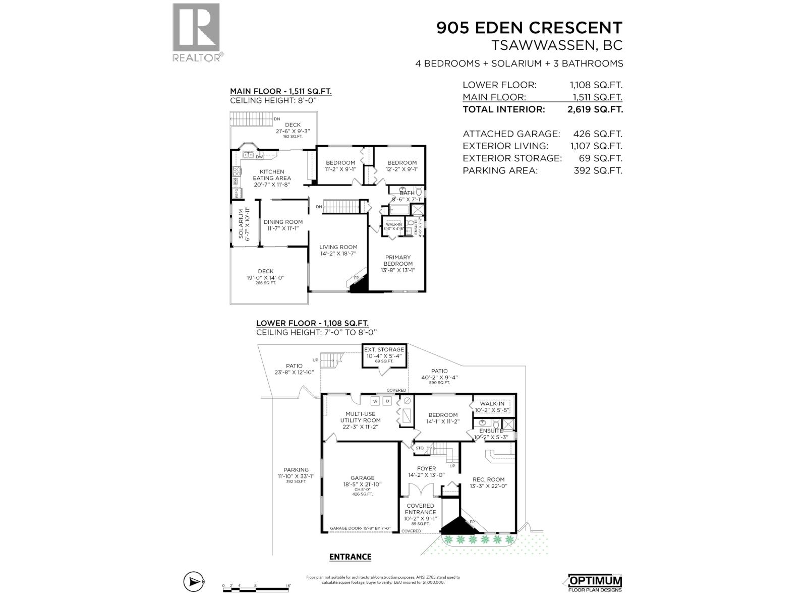 905 EDEN Crescent, Tsawwassen