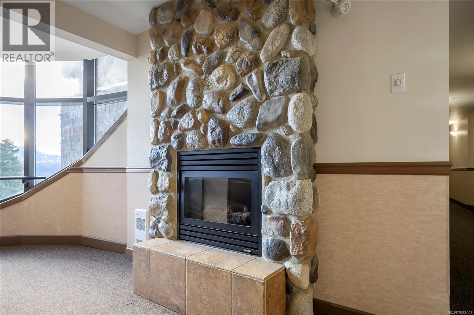 Common area fireplace