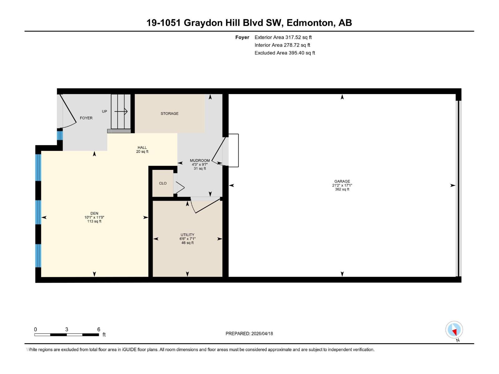 #19 1051 GRAYDON HILL BV SW, Edmonton