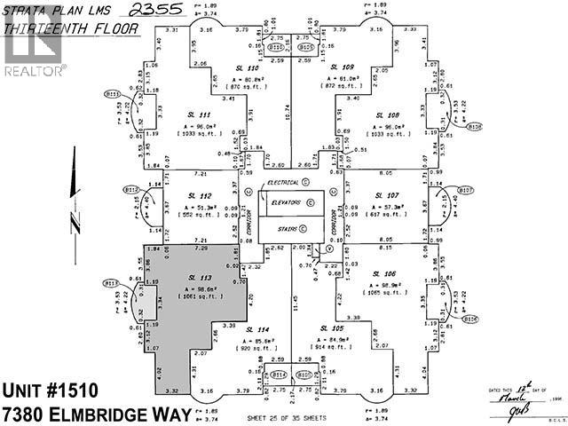 #1510-7380 ELMBRIDGE Way, Richmond