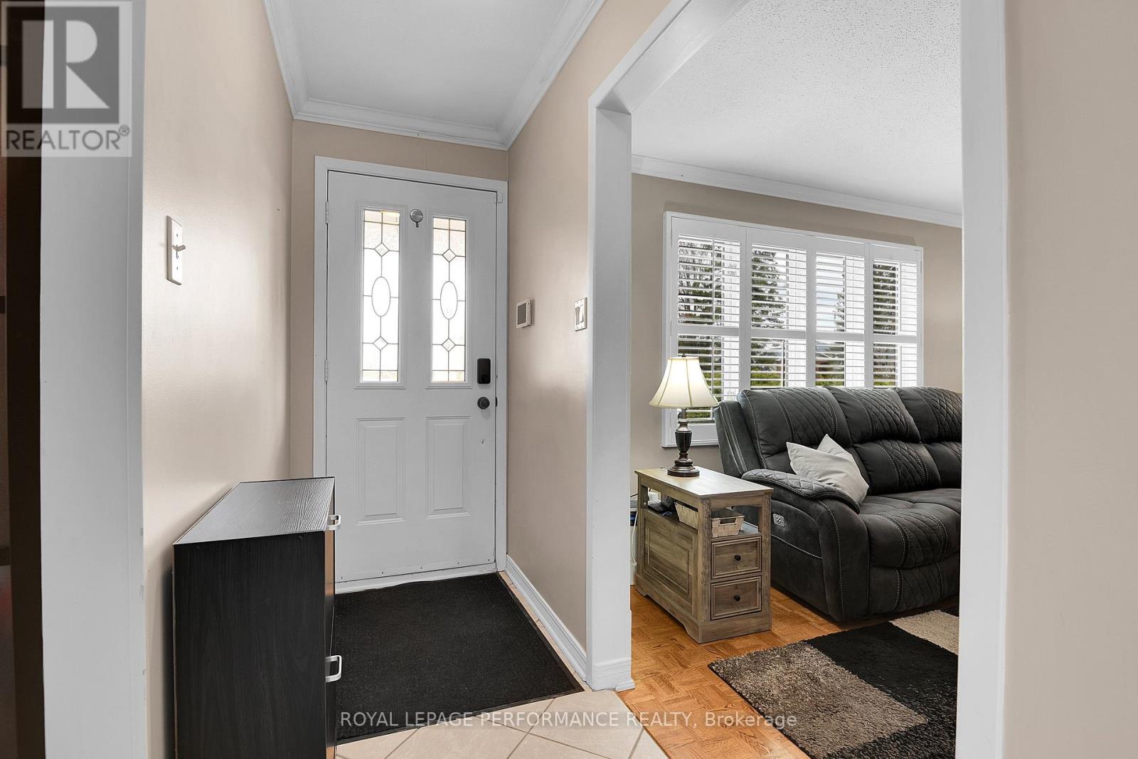 Foyer and Living Room
