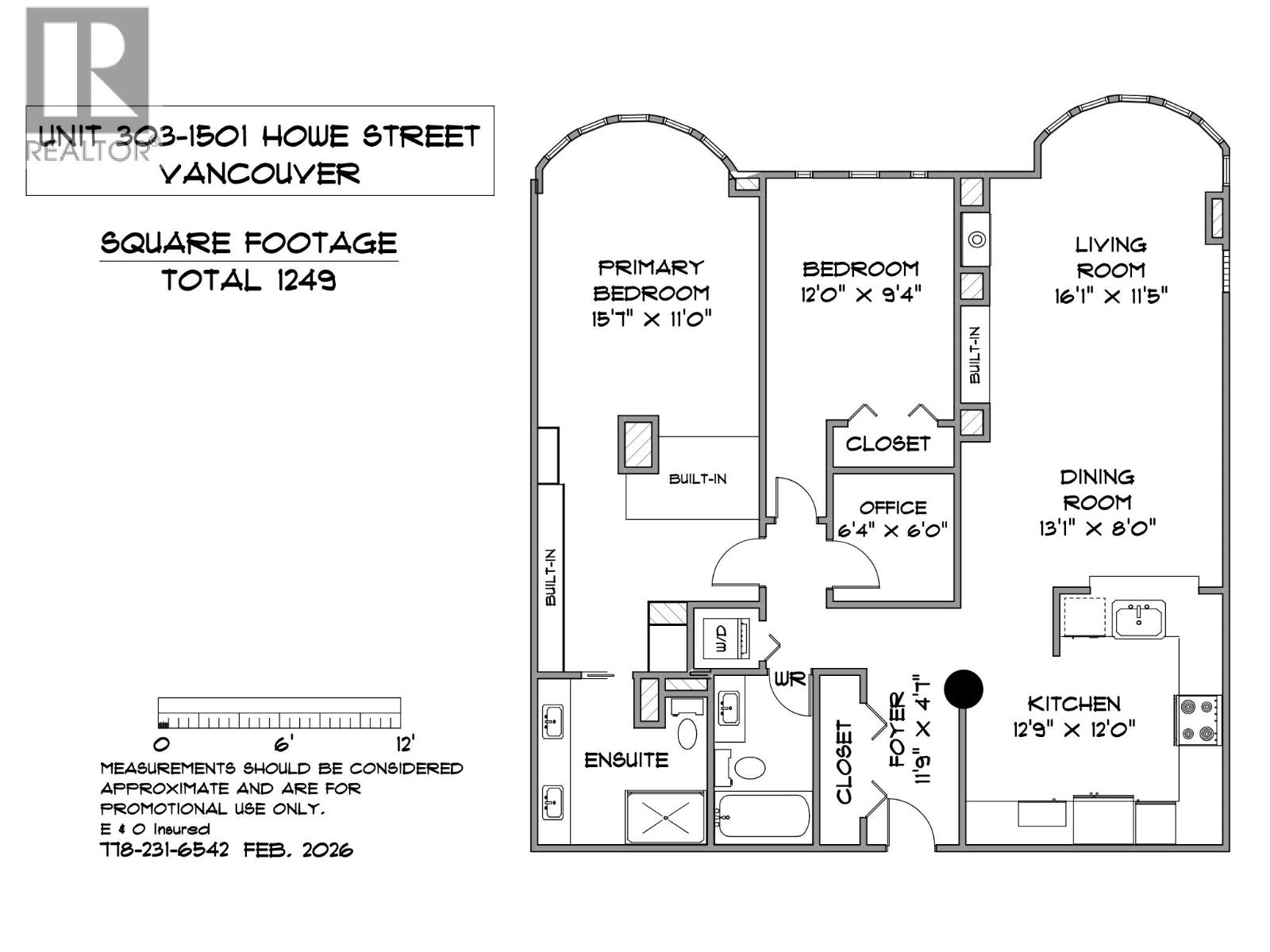 2 Bed, 2 Bath Apartment for Sale in Vancouver – 303 1501 HOWE STREET, Vancouver – MLS# R3117379 - Image 28